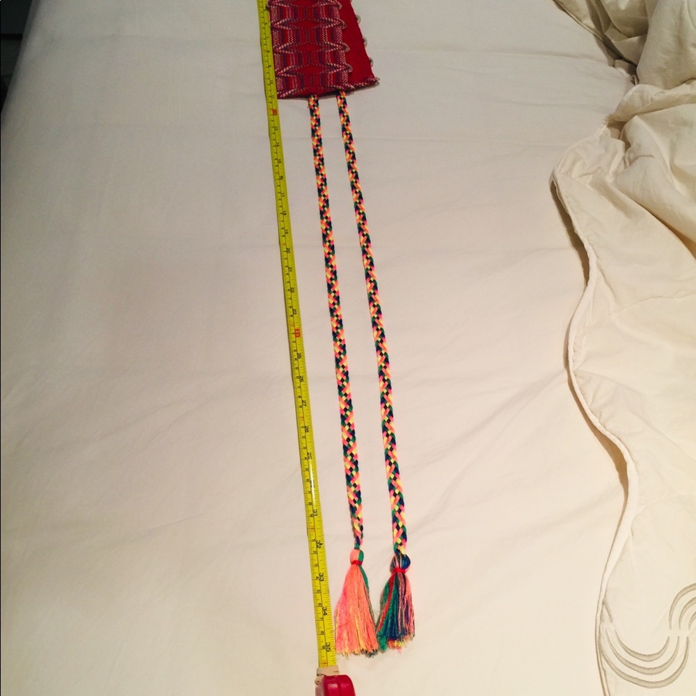 Hand cut multicolored Button Down dress /  duster. - Picture 7 of 12
